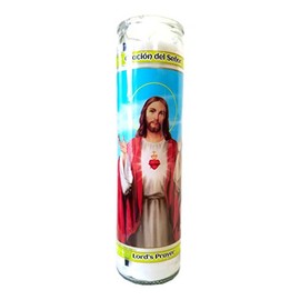 Lord's Prayer (Oracion del Senor) Devotional Candle