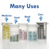 Maymom Water Tight Sample Vials, Bottle, Cup, for Small Parts,