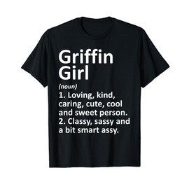 GRIFFIN GIRL GA GEORGIA Funny City Home Roots Gift T-Shirt