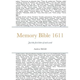 Memory Bible 1611: Just the first letter of each word