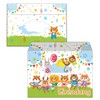Set of 12 Invitation Cards, Envelopes, Bags, Stickers for 2nd