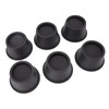 6Pcs Furniture Risers Round Plastic Furniture Lift Riser for Bed