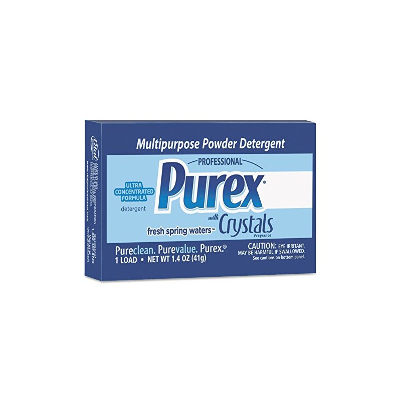 Purex 10245 Ultra Concentrated Powder Detergent 1.4oz Box Vend Pack