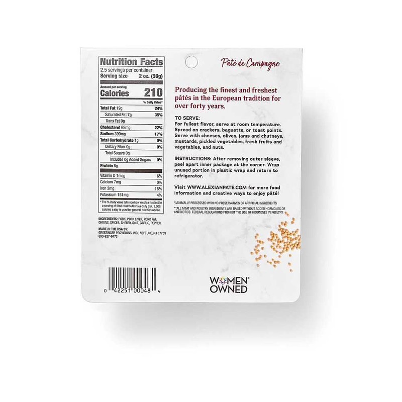 Alexian Pate De Campagne - 5 Ounce (Pack of 6)