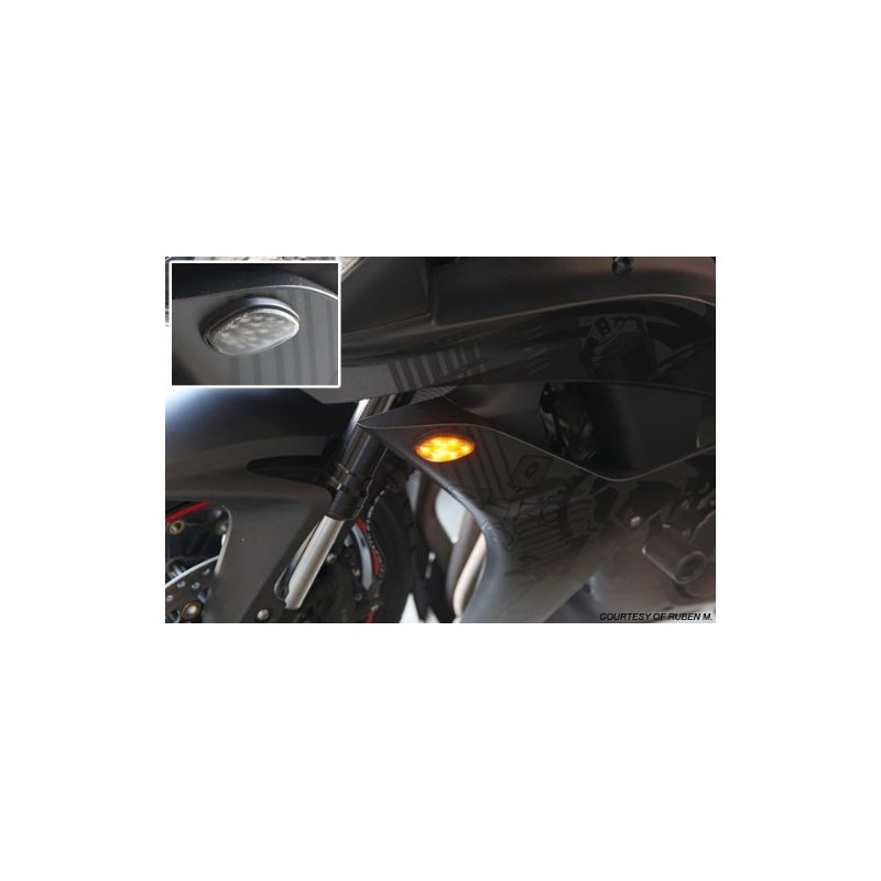 Flat Mount LED Dual Ciruit Running + Turn Signal Lights