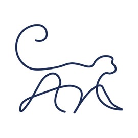 Tattwo.me Temporary Tattoos for Adults and Children 2 Weeks Waterproof - Monkey in Line Drawings - Vegetable Ink - EU Cosmetic Certificate - (P0598)