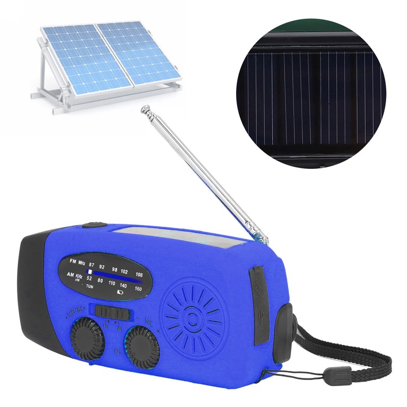 Hand Crank Solar Radio Multifunctional Emergency Radio LED Radio with