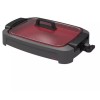 CRUXGG SMOKELESS 2-IN-1 INDOOR CERAMIC NONSTICK GRILL & GRIDDLE SMOKE