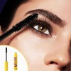 Noaxylic Mascara,Schwarze Wasserfeste Wimperntusche, Volume und Definition Maskara，Curling Volumen-Effekt mit