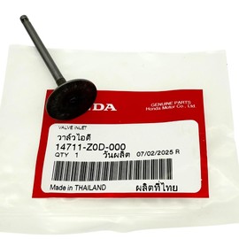 Genuine Intake Valve 14711-Z0D-000 for Honda GX100 EB2000 EU2000 EU2200