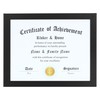 ELSKER&HOME 8.5x11 Certificate Frame - Classic Black Color Frame -
