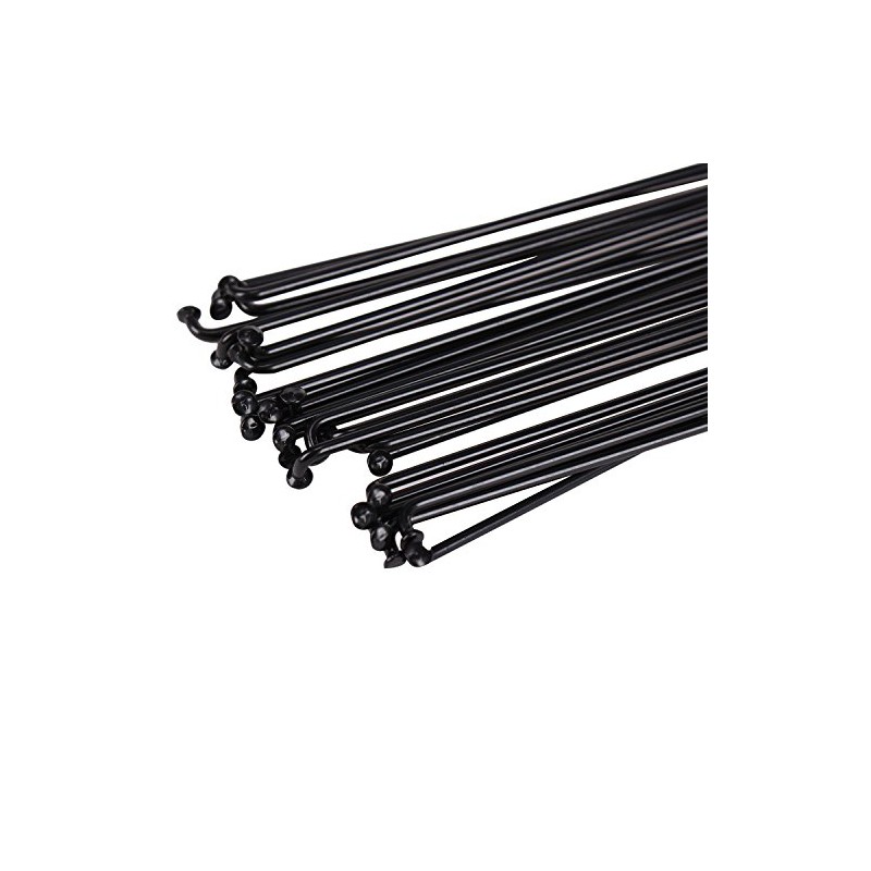 SENQI Bicycle Steel Spokes 80mm-290mm with Copper Cap 36pcs