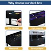 RyshePro Trading Card Storage Box with Magnetic Closure for 2400+