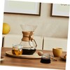 BELLIFFY Elegant 200ml Embossed Stripe Glass Creamer Pitcher - for