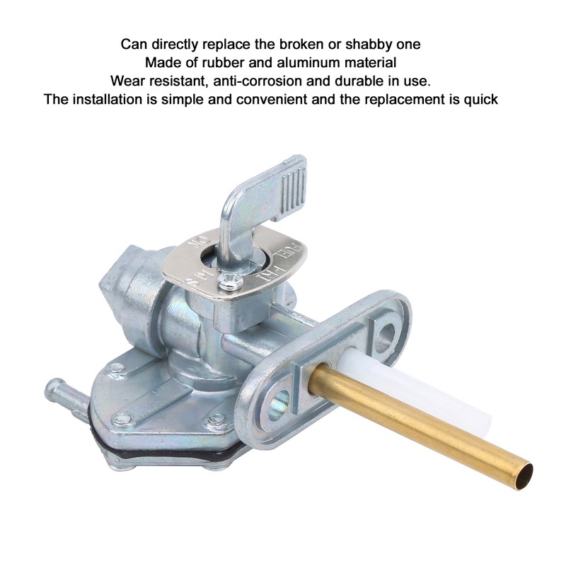 Petcock Fuel Tank Switch Valve Assembly Accessory Fit for Suzuki