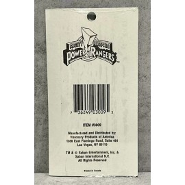 Vintage 1993 Mighty Morphin Power Rangers Crack & Peel Stickers SEALED