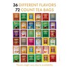 Twinings Tea Bags Sampler Assortment Variety Pack (72 Count) 36