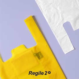 [aso] Regile ZE-V168 Men's Resin Eco Bag, Foldable, Convenience Store Bag, M Size, Black