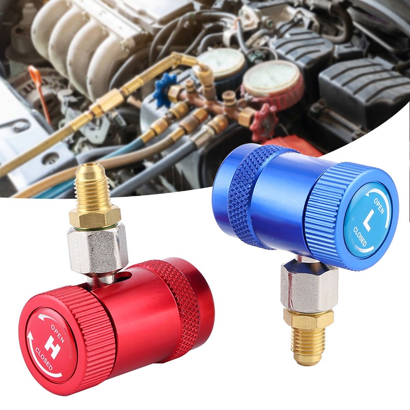 Professional Quick Couplers Air Conditioner Service Port Adapter Fit for
