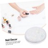 Healeved Delicate Nail Art for Creative Decorations Gems and Charms