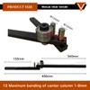 Manual Mini Rod Bender Universal Bender Workbench Bending Tool for