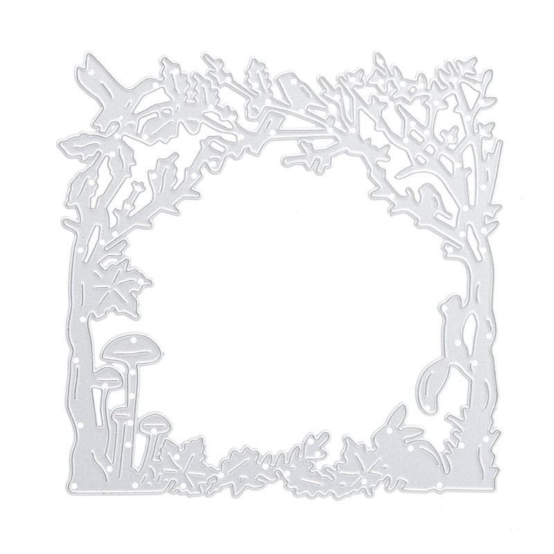 Stanzenshop Cutting Stencil: Autumn Forest - Exquisite Craft Tools for