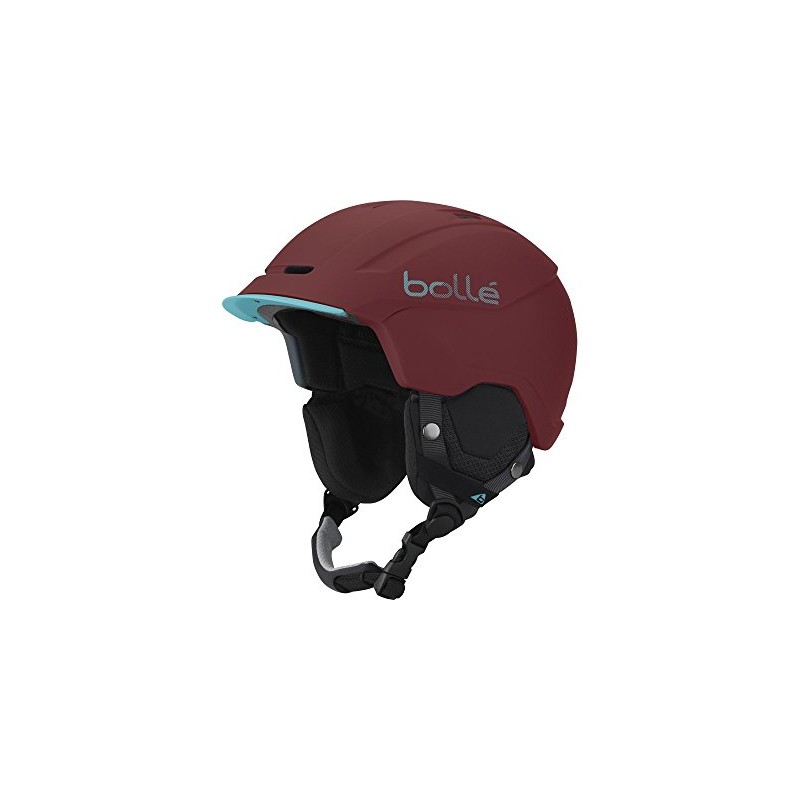 bollé - INSTINCT Soft Bordeaux & Mint 51-54 cm, Skihelm,