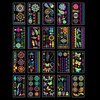 AIRNOGO Temporary Tattoos 170 Glow in the Dark Tattoos That