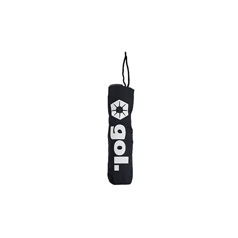 gol G386-748 BLK F Folding Umbrella, For Rain or Shine