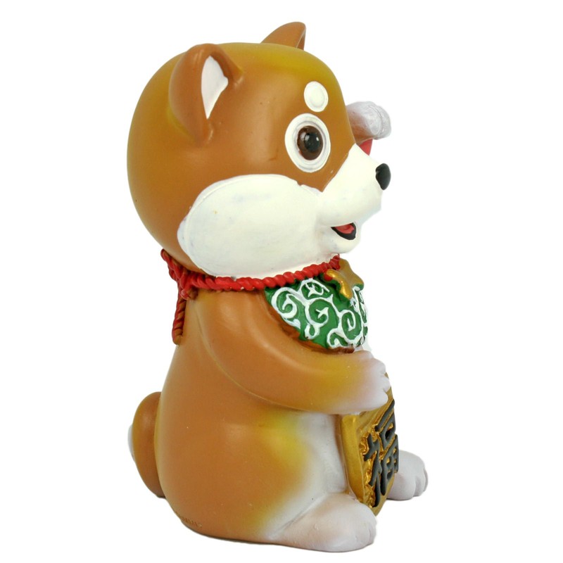 SUMMIT COLLECTION Lucky Japanese Doggy with Coin Maneki Shiba Inu