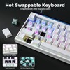 MIKIBY MAD Nano 68 Mechanical Gaming Keyboard, Hall Effect Magnetic