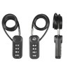 SISAV 4-Digit Combination Padlock with 24 inch(60cm) Cable Suitable for