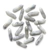 GUJOXILA 10pcs White Labradorite Healing Crystals Stone Bar Gemstones Sets