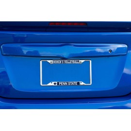 Desert Cactus Penn State License Plate Frame The Pennsylvania State University PSU Nittany Lions Car Accessories Tag Holder for Front or Rear of Car (Women's Volleyball)