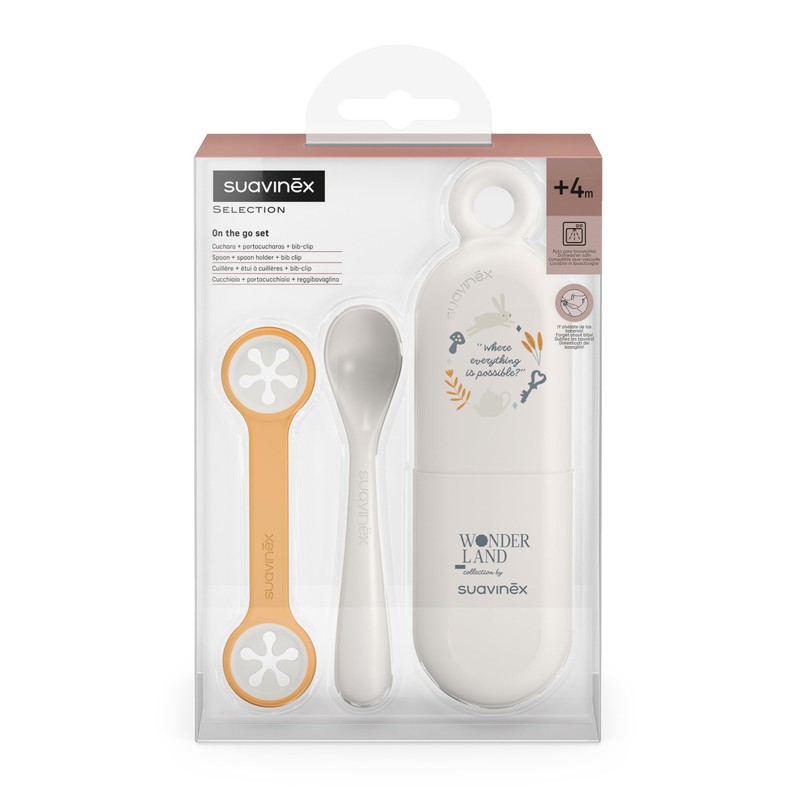 Suavinex On The Go 3157843 Travel Feeding Set with Spoon/Spoon