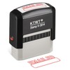 Emailed Self Inking Stamp, Refillable Stampers for Office - Business,