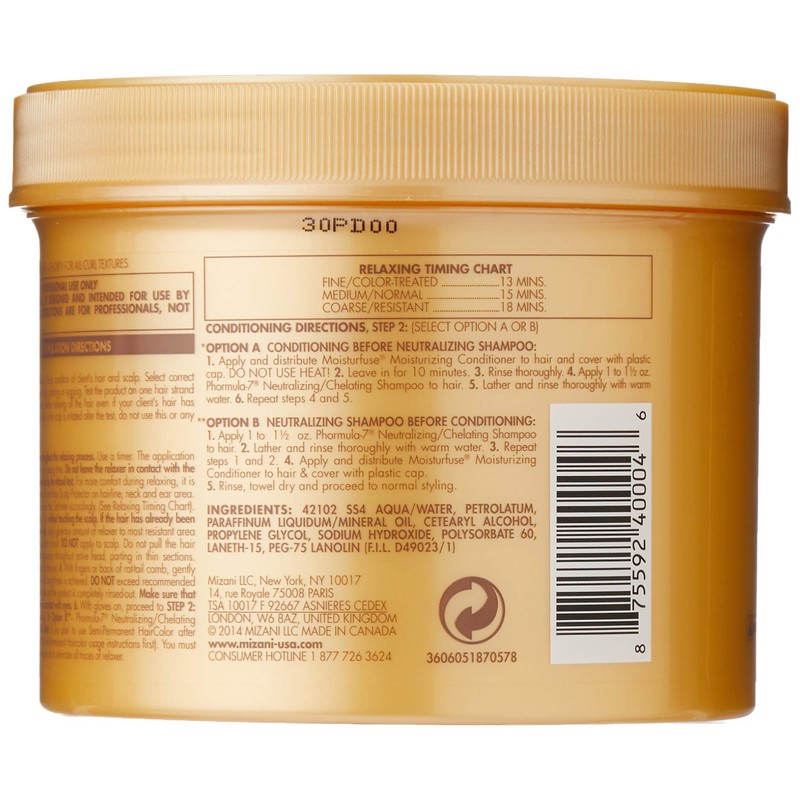 Rhelaxer for Fine/Color Treated Hair by Mizani for Unisex -