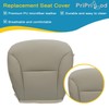 Pripirlod Driver Side Bottom Replacement Seat Cover Main Light Beige