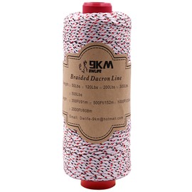 9KM DWLIFE Braided Dacron Kite String 200lb 1000ft Polyester yoyo String Mason Line Thread Heavy Duty Rope Outdoor