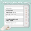 Konjac Sponge - Activated Charcoal - Body Sponge, 100% Natural