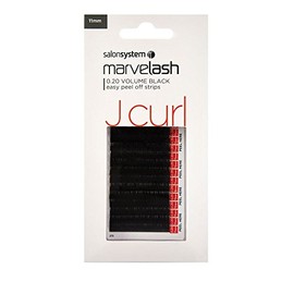 salonsystem Lash Extensions Silky 0.20 Volume 11 mm, Black