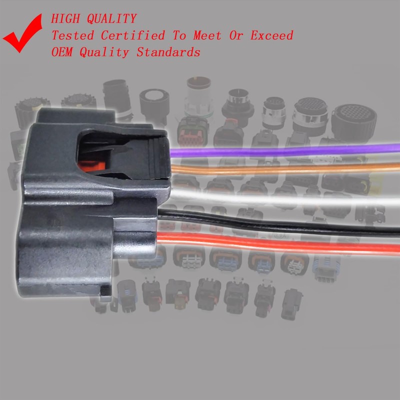 IXGKHC Mass Air Flow Sensor Harness Connector Plug 197-6020 22204-21010