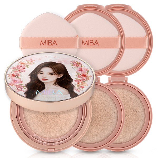 Miva King Cushion Season 3 Ion Calcium Foundation Double Cushion