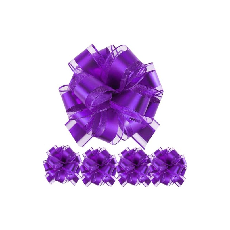 We Moment 5 PCS 7 inches Large Pull Bows Wrapping