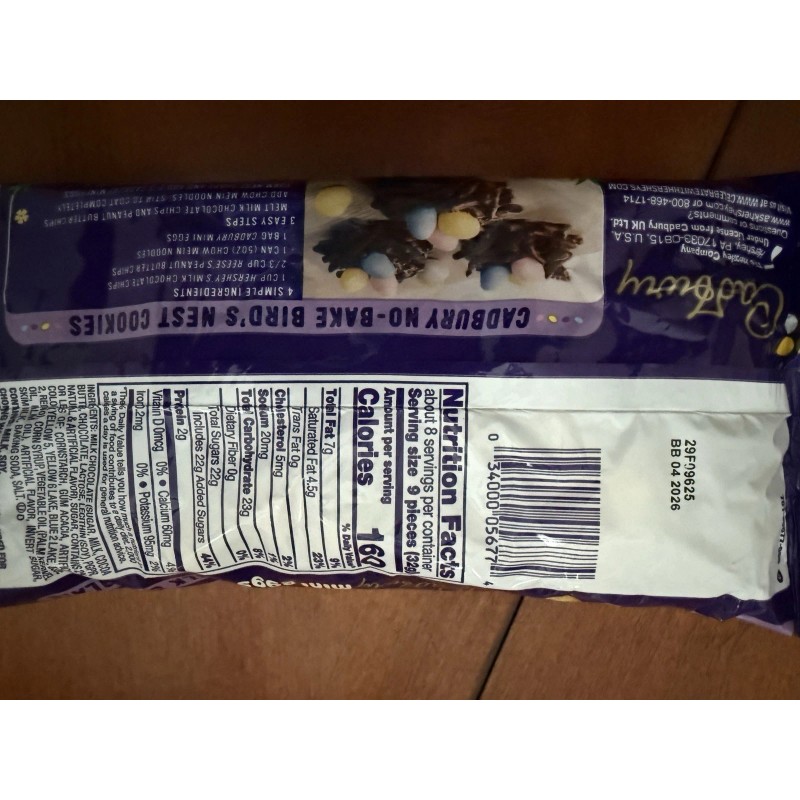 Cadbury Mini Eggs Milk Chocolate Easter Candy 9 oz Pack