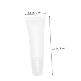 Beavorty 50pcs Lips Supplies Travel White