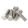 MewuDecor 1/4-20 x 3/4" Hex Head Cap Screws Hexagon Bolts,