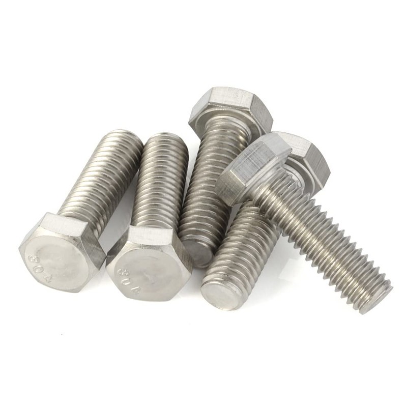 MewuDecor 1/4-20 x 3/4" Hex Head Cap Screws Hexagon Bolts,