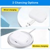 Wireless Charging Case Compatible with AirPods Pro4 and Carabiner Hook