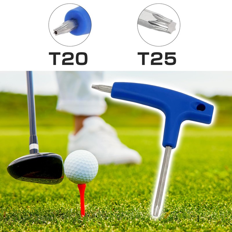 Causitema Golf Wrench Dual Purpose T20 T25 Golf Wrench Double